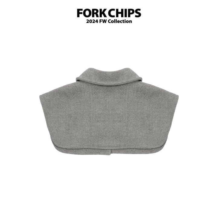 Fork Chips - Korean Children Fashion - #fashionkids - Scone Buckle Cape - 2