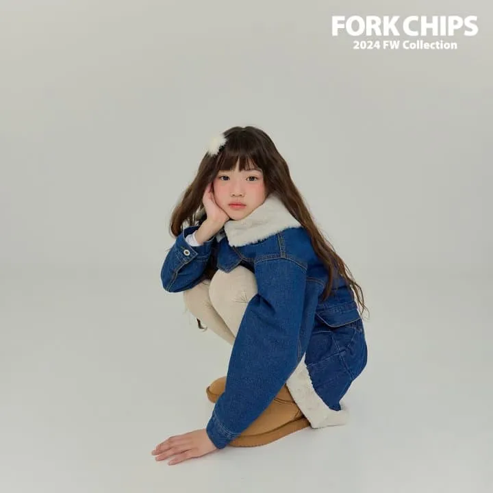 Fork Chips - Korean Children Fashion - #fashionkids - Nikki Winter Skirt - 12