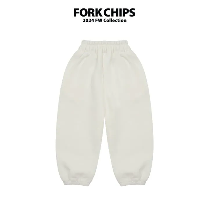 Fork Chips - Korean Children Fashion - #kidsshorts - Cherry Jogger Pants - 2