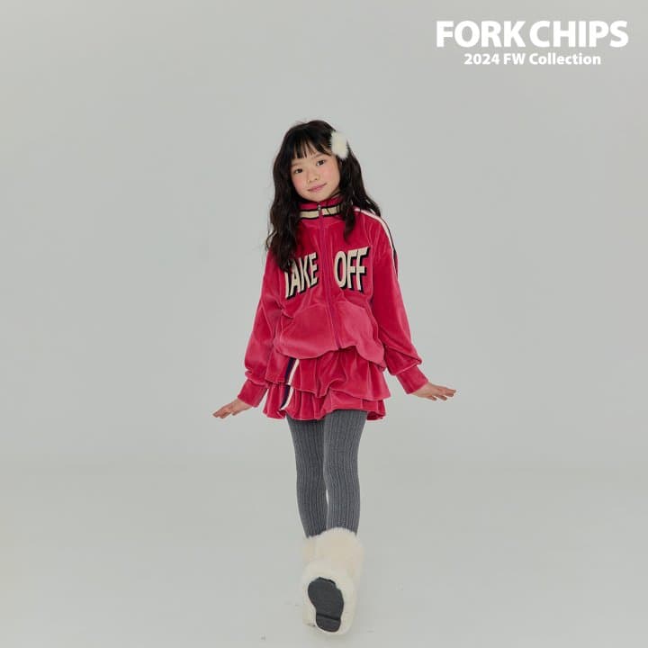 Fork Chips - Korean Children Fashion - #kidsstore - Take Cancan Skirt - 12