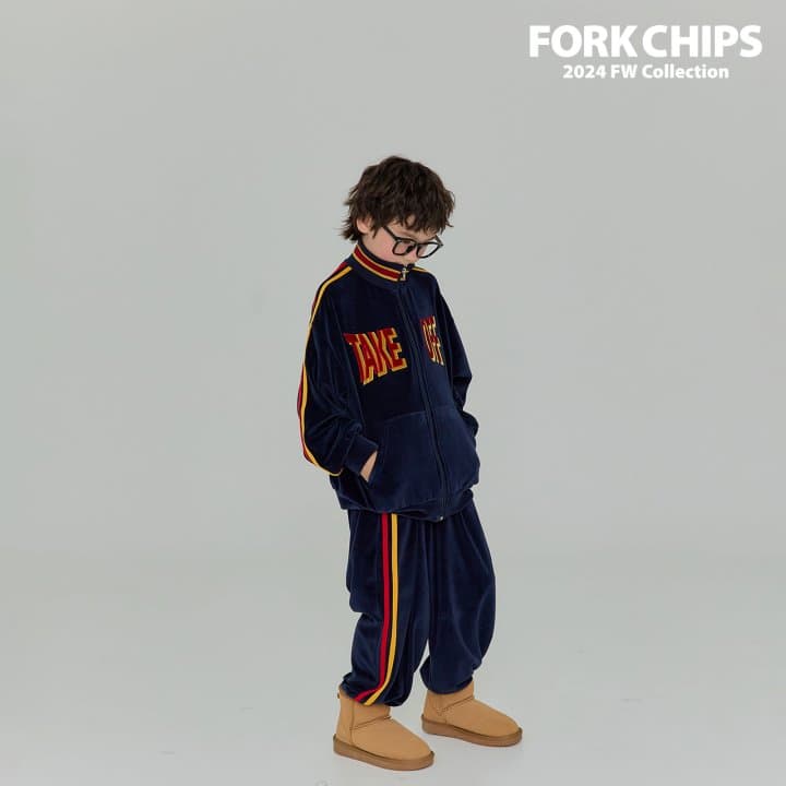 Fork Chips - Korean Children Fashion - #kidzfashiontrend - Take Jogger Pants - 12