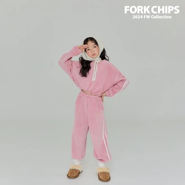 Fork Chips - Korean Children Fashion - #littlefashionista - Honey Banding Sweatshirt - 11