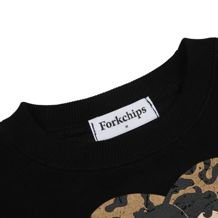 Fork Chips - Korean Children Fashion - #littlefashionista - Leopard Boop Sweatshirt - 11