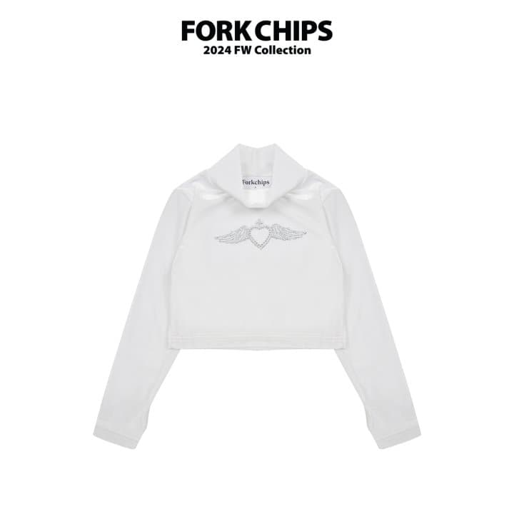 Fork Chips - Korean Children Fashion - #littlefashionista - Angel Turtleneck - 10