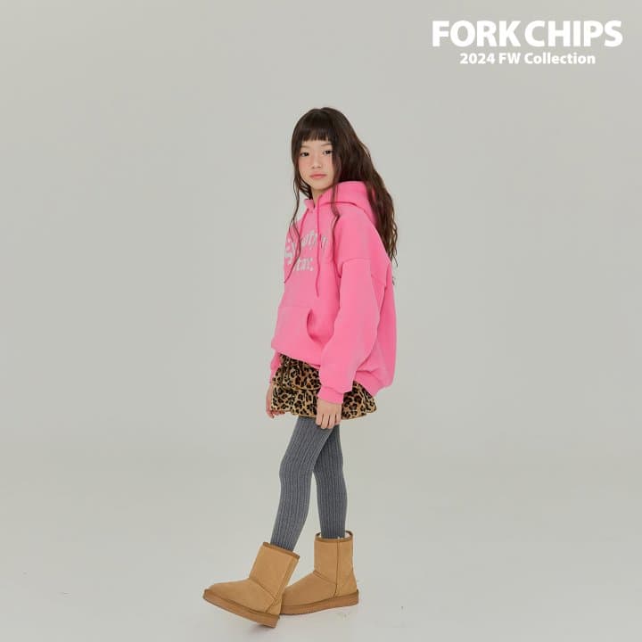 Fork Chips - Korean Children Fashion - #littlefashionista - Chichi Leopard Skirt - 7