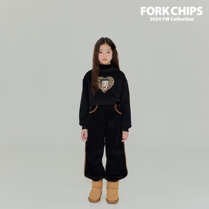 Fork Chips - Korean Children Fashion - #Kfashion4kids - Taper Corduroy Pants - 4