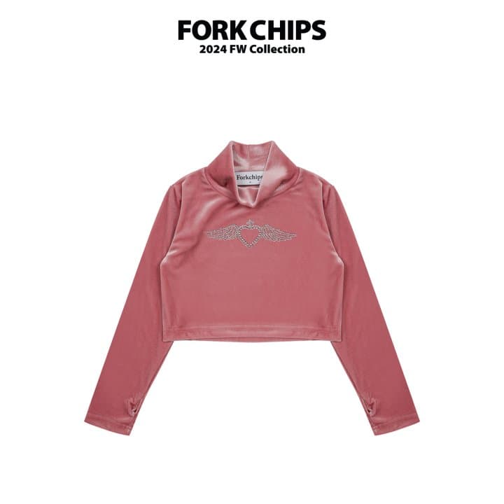 Fork Chips - Korean Children Fashion - #magicofchildhood - Angel Turtleneck - 11