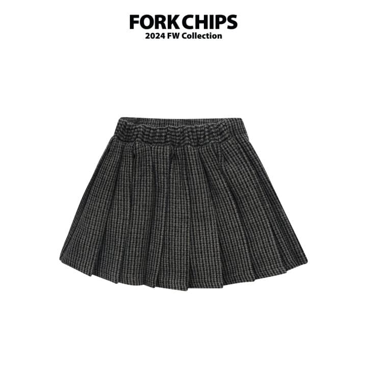 Fork Chips - Korean Children Fashion - #magicofchildhood - Glam Belt Skirt - 10