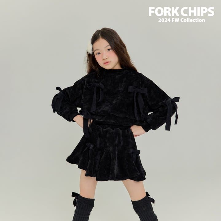 Fork Chips - Korean Children Fashion - #minifashionista - Snow Hul Skirt - 10