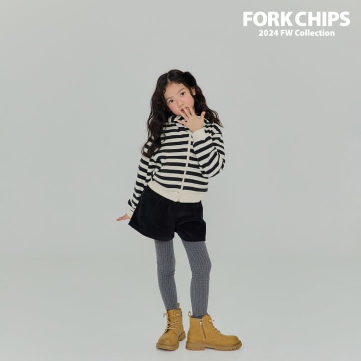 Fork Chips - Korean Children Fashion - #magicofchildhood - Devil Hooded Zip-up - 4