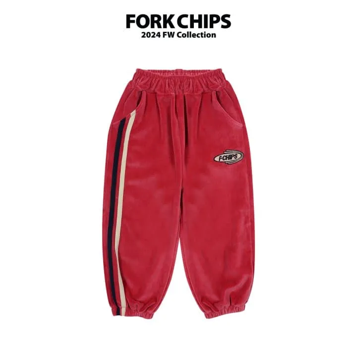 Fork Chips - Korean Children Fashion - #prettylittlegirls - Take Jogger Pants