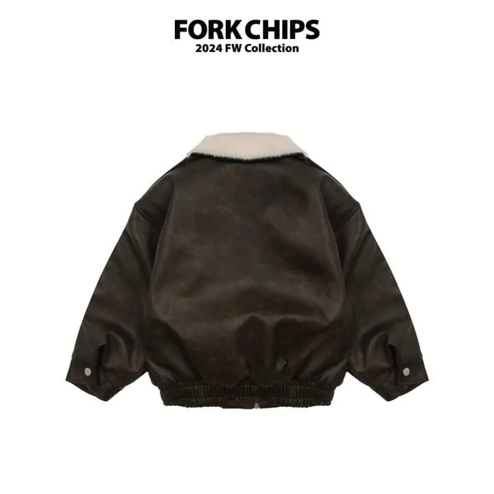 Fork Chips - Korean Children Fashion - #todddlerfashion - Rogue Mustang Jacket - 8