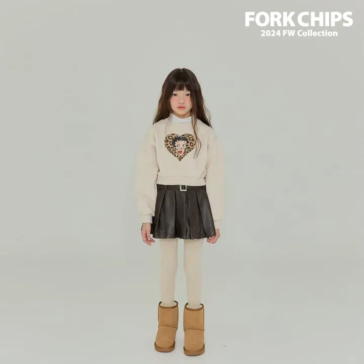 Fork Chips - Korean Children Fashion - #todddlerfashion - Rogue Mustang Skirt - 7