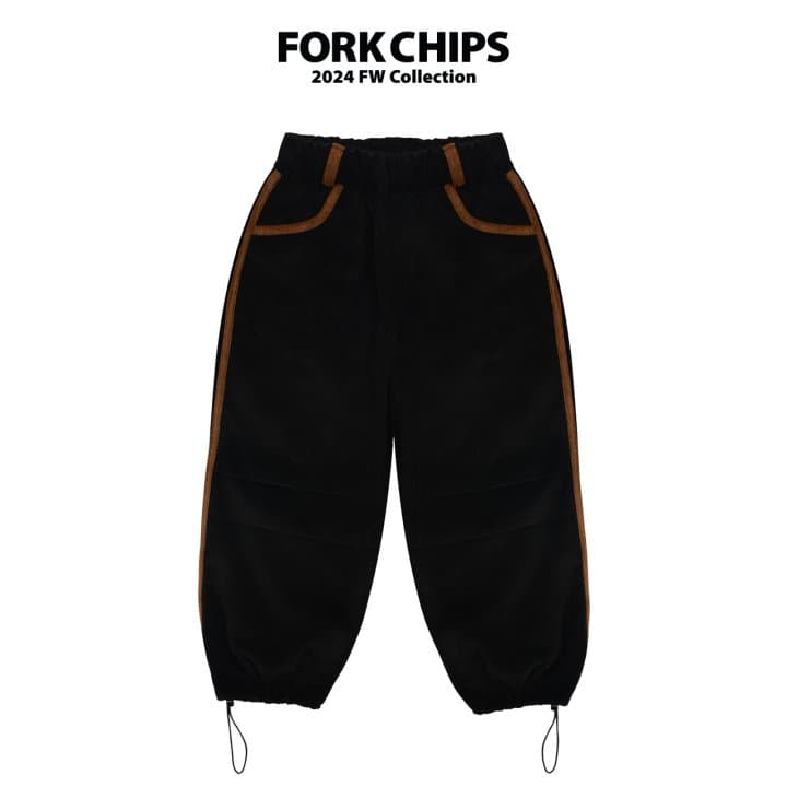 Fork Chips - Korean Children Fashion - #toddlerclothing - Taper Corduroy Pants - 9