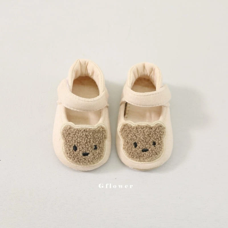 G Flower - Korean Baby Fashion - #babyboutiqueclothing - Baby Fluffy Shoes - 7