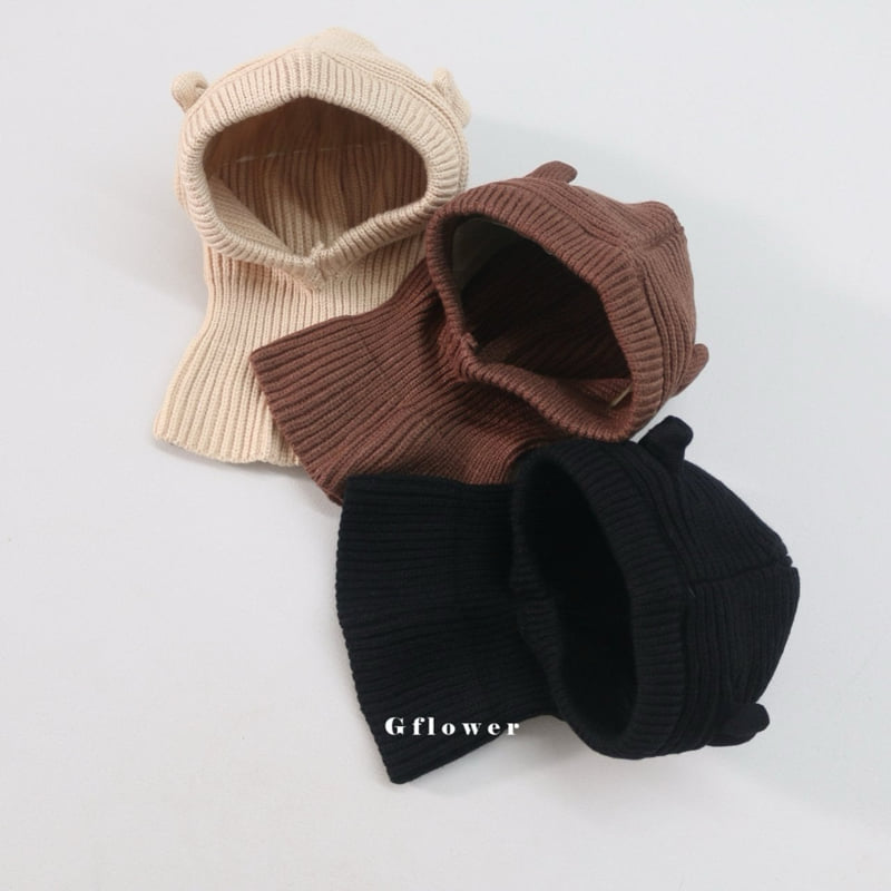 G Flower - Korean Baby Fashion - #babyboutiqueclothing - Baby Bear Balaclava - 6