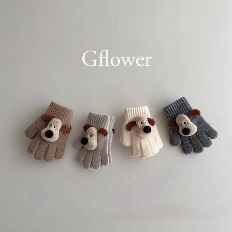 G Flower - Korean Baby Fashion - #babyboutique - Puppy Finger Gloves - 4