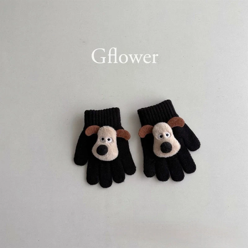 G Flower - Korean Baby Fashion - #babyclothing - Puppy Finger Gloves - 5