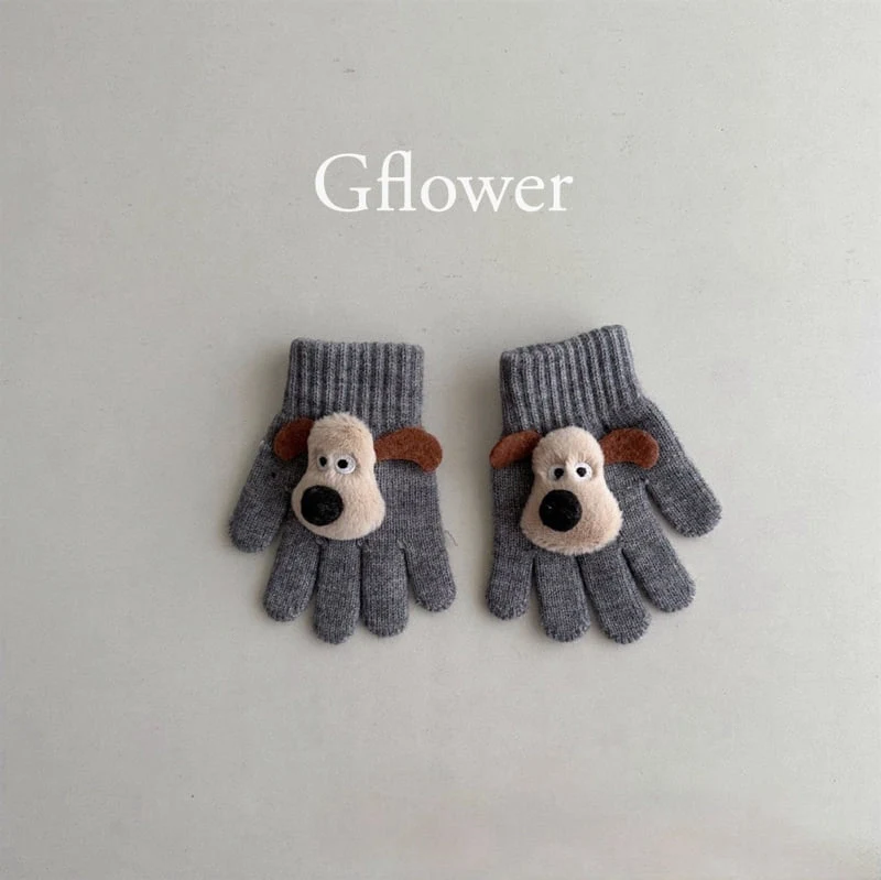 G Flower - Korean Baby Fashion - #babygirlfashion - Puppy Finger Gloves - 8