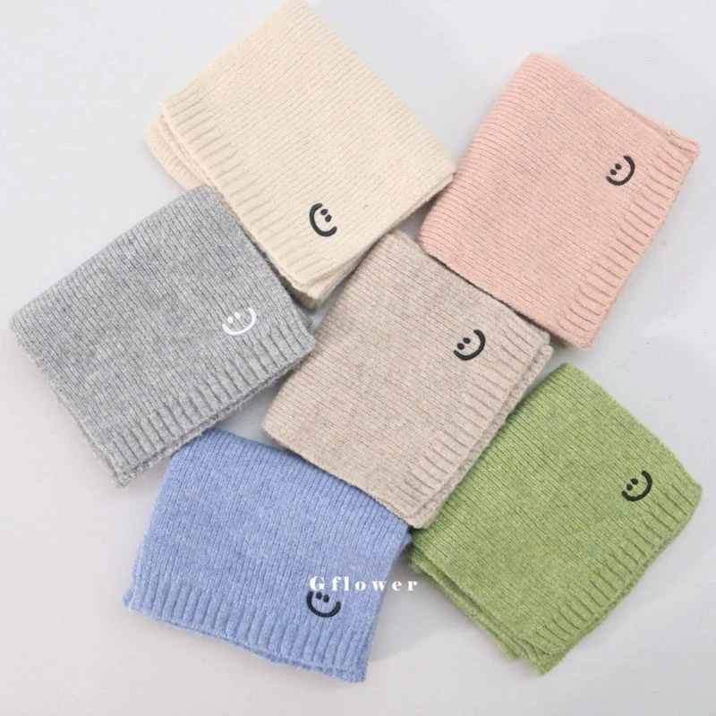 G Flower - Korean Baby Fashion - #babyoninstagram - Pastel Smile Muffler - 3