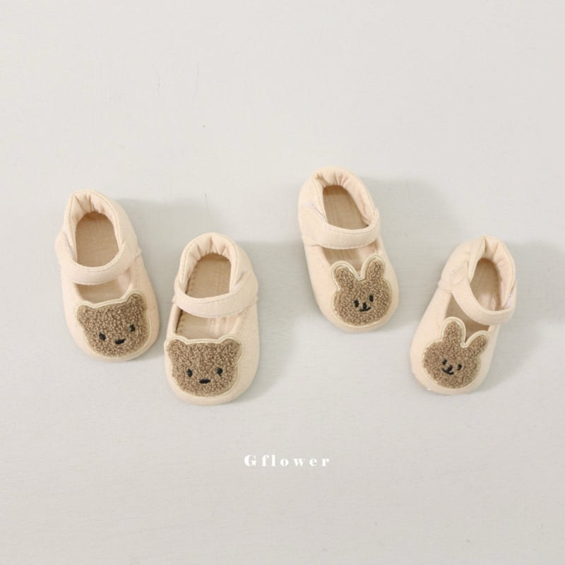 G Flower - Korean Baby Fashion - #babyoutfit - Baby Fluffy Shoes