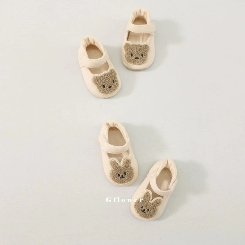 G Flower - Korean Baby Fashion - #babywear - Baby Fluffy Shoes - 2