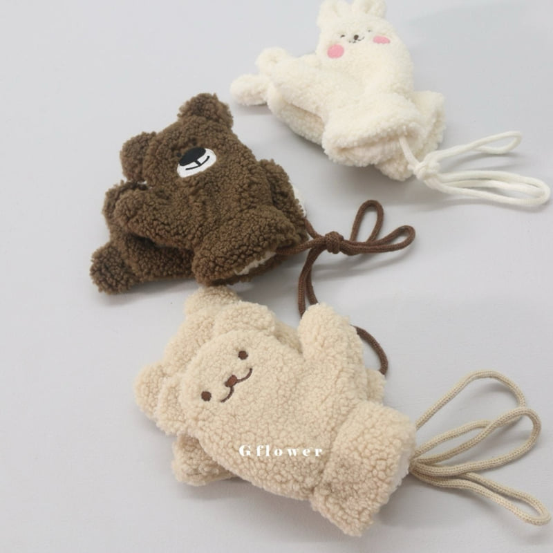 G Flower - Korean Baby Fashion - #onlinebabyboutique - Animal Gloves - 5