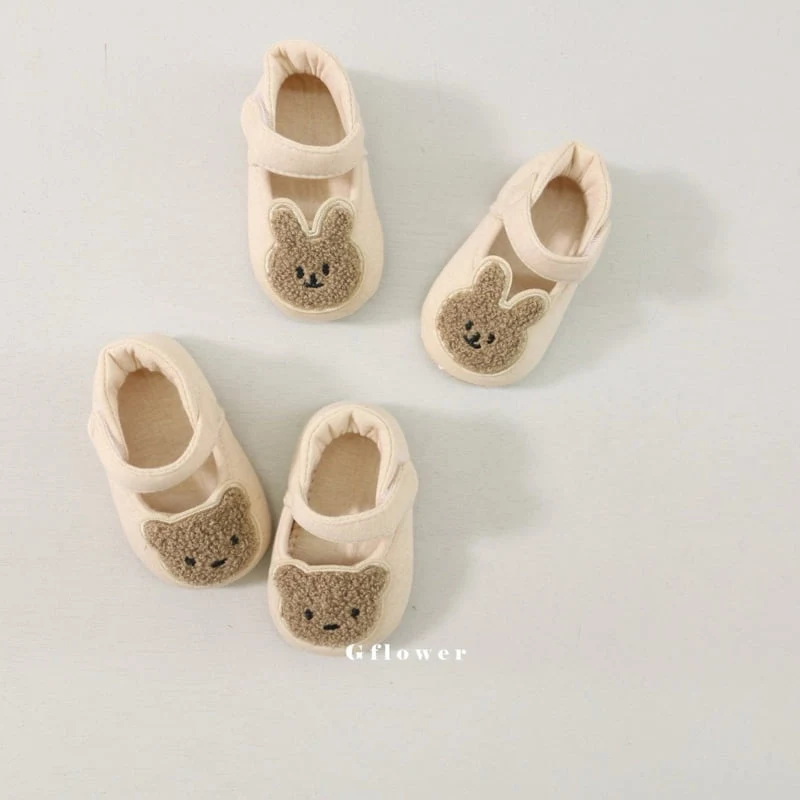 G Flower - Korean Baby Fashion - #onlinebabyboutique - Baby Fluffy Shoes - 3