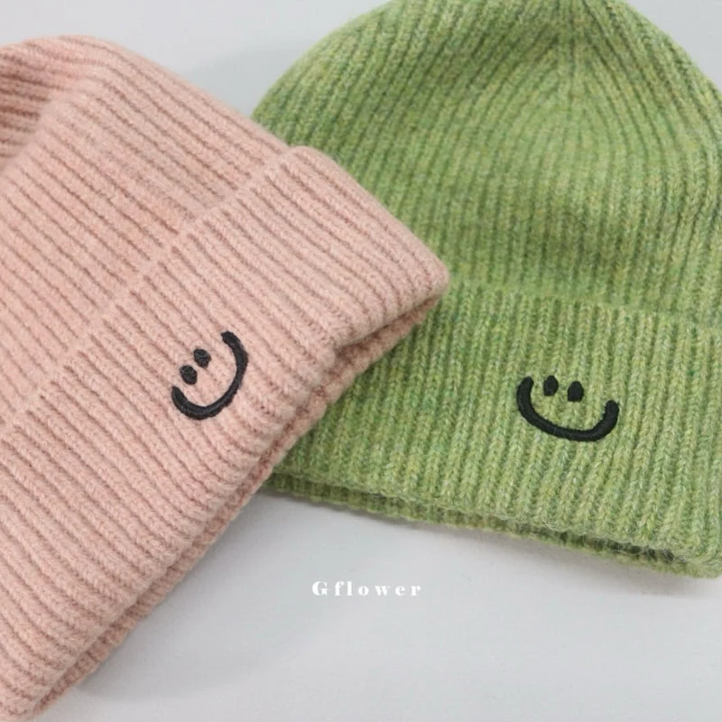 G Flower - Korean Baby Fashion - #onlinebabyshop - Pastel Smile Beanie - 10