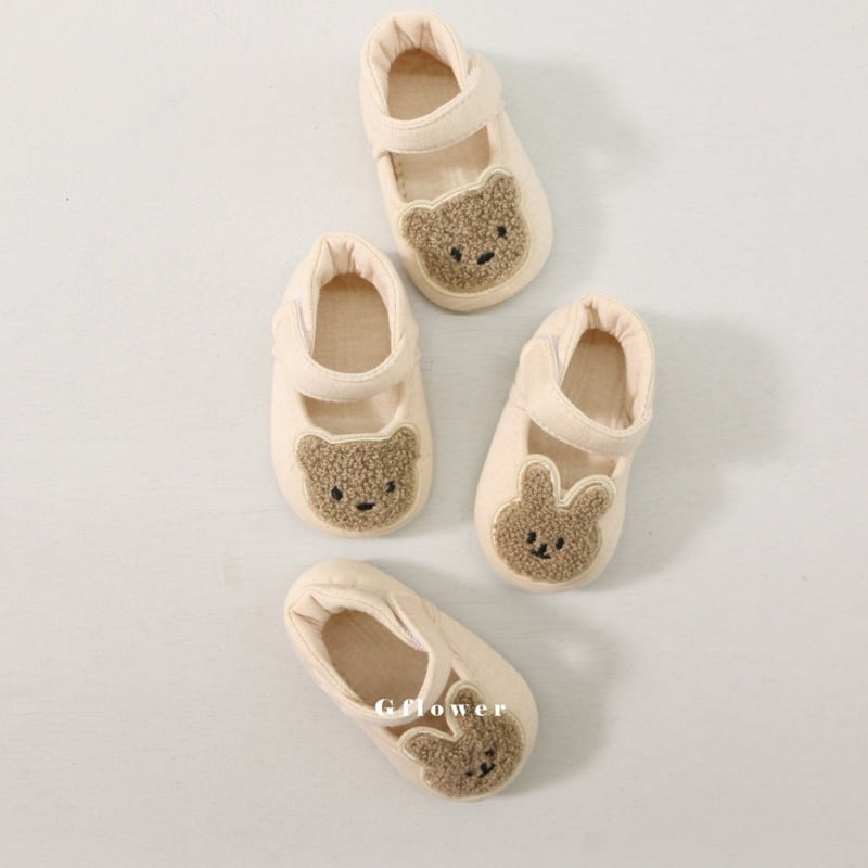 G Flower - Korean Baby Fashion - #onlinebabyboutique - Baby Fluffy Shoes - 4