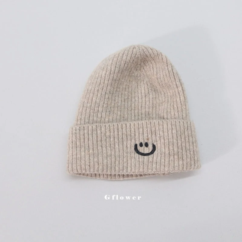 G Flower - Korean Baby Fashion - #smilingbaby - Pastel Smile Beanie - 11