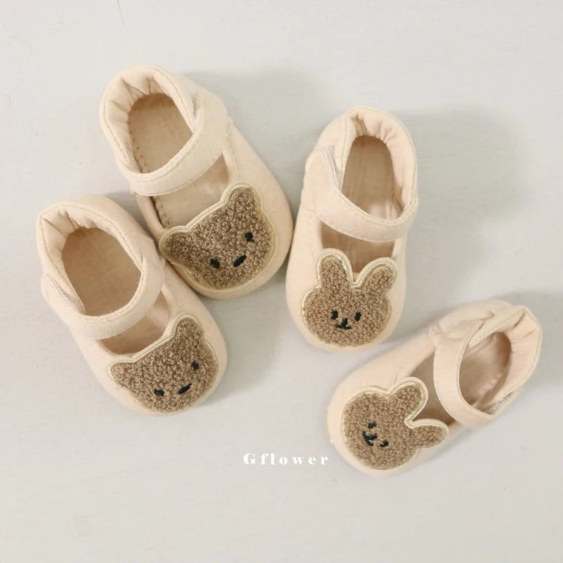 G Flower - Korean Baby Fashion - #smilingbaby - Baby Fluffy Shoes - 5