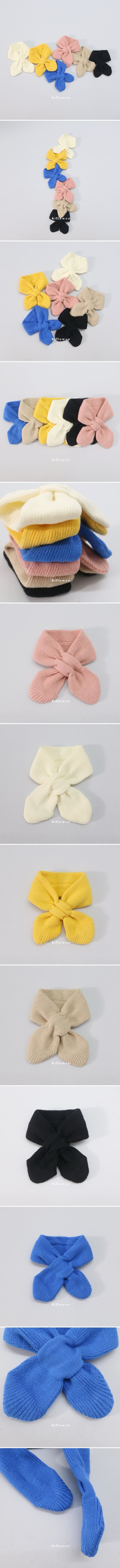 G Flower - Korean Children Fashion - #designkidswear - Color Petite Muffler