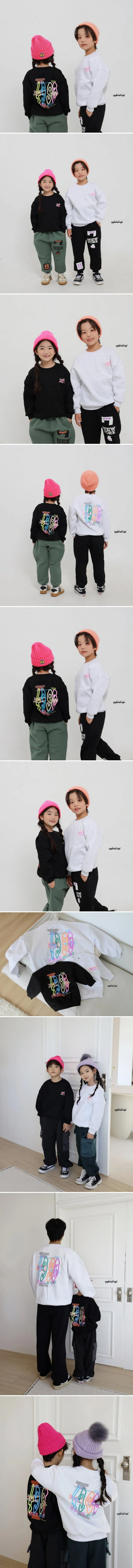 Ggomenge - Korean Children Fashion - #discoveringself - Number Sweatshirt (with Mom) - 2