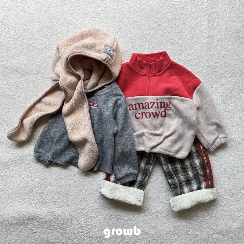 Grow B - Korean Children Fashion - #Kfashion4kids - Warm Hood Muffler - 7