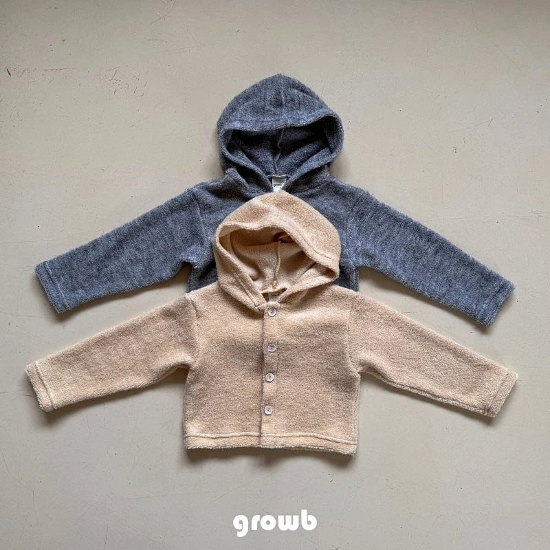 Grow B - Korean Children Fashion - #discoveringself - Hari Hood Top