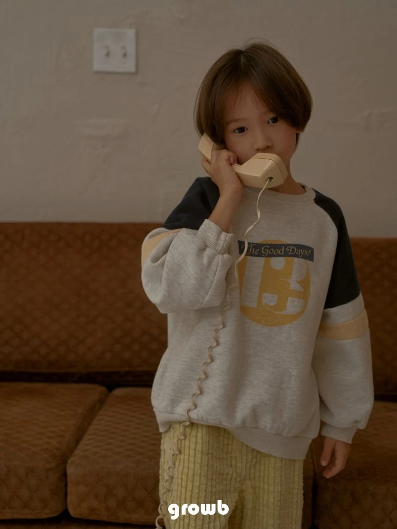 Grow B - Korean Children Fashion - #fashionkids - Bao Sweatshirt - 8