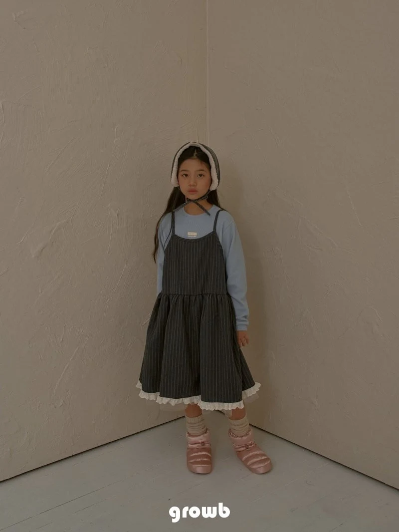 Grow B - Korean Children Fashion - #kidsstore - Toning Dress - 11