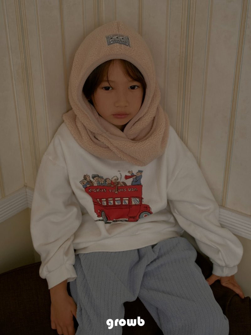 Grow B - Korean Children Fashion - #kidsstore - Tour Sweatshirt - 4