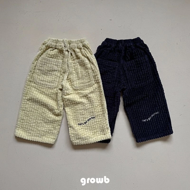 Grow B - Korean Children Fashion - #kidzfashiontrend - Lets Pants