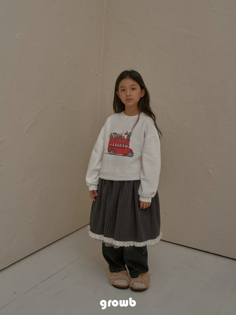 Grow B - Korean Children Fashion - #littlefashionista - Tour Sweatshirt - 6