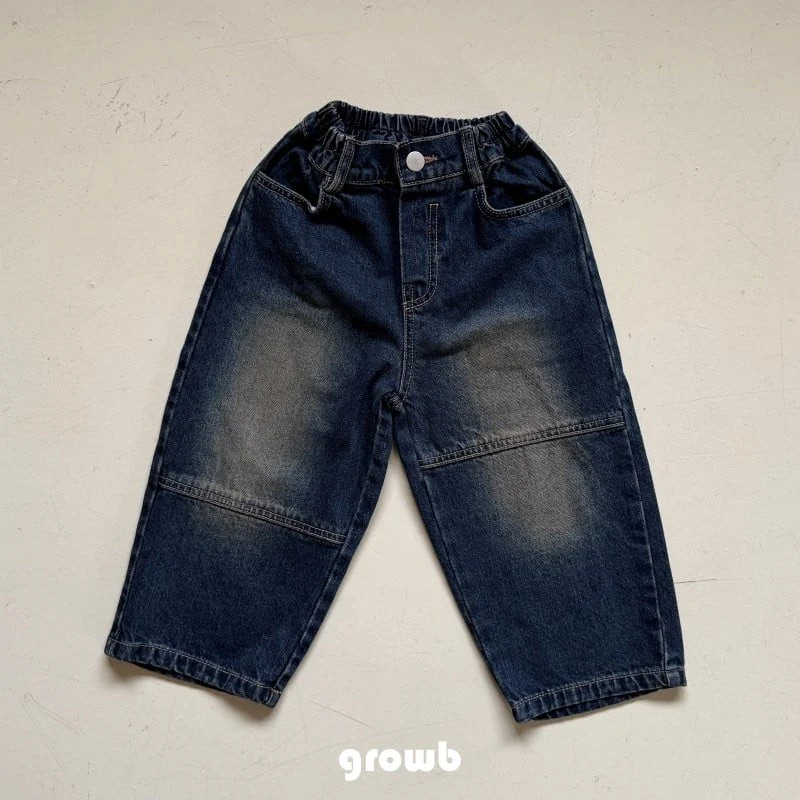 Grow B - Korean Children Fashion - #littlefashionista - Teen Denim Pants