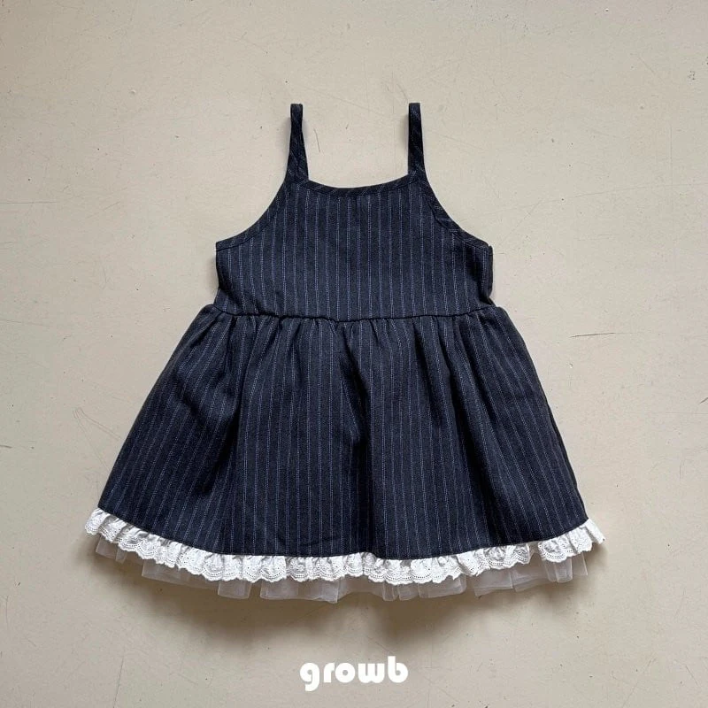 Grow B - Korean Children Fashion - #magicofchildhood - Toning Dress