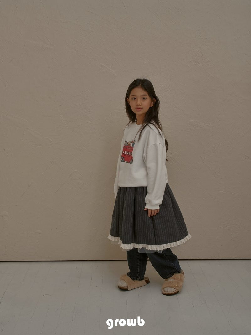 Grow B - Korean Children Fashion - #minifashionista - Tour Sweatshirt - 8