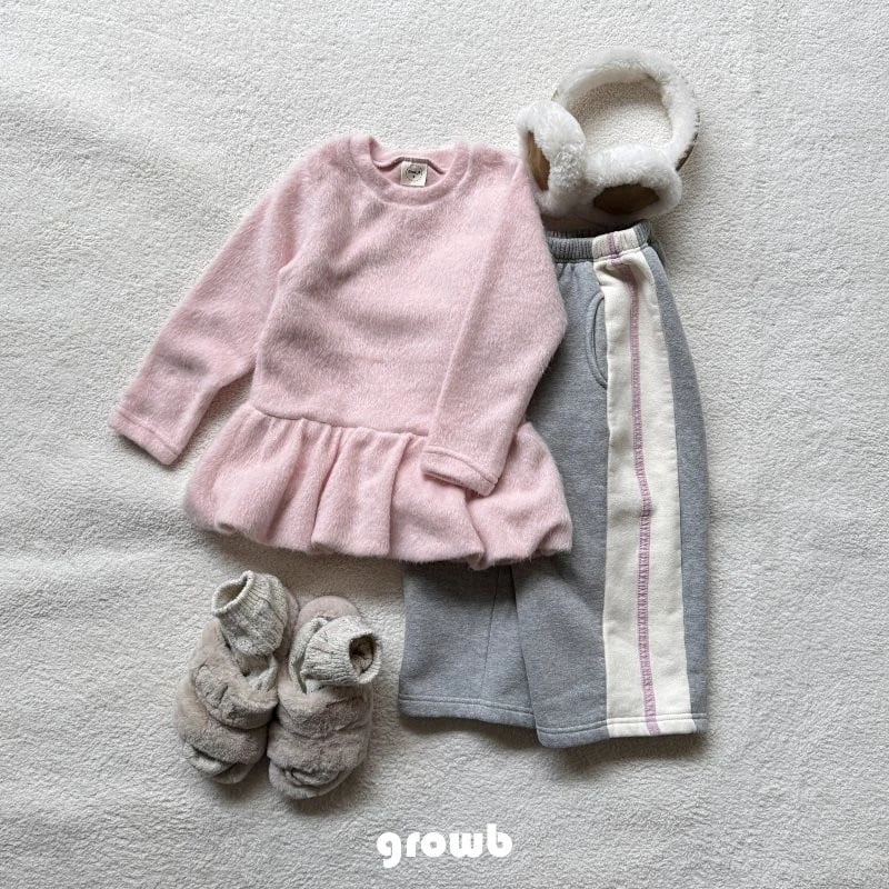 Grow B - Korean Children Fashion - #minifashionista - Line Pants - 6