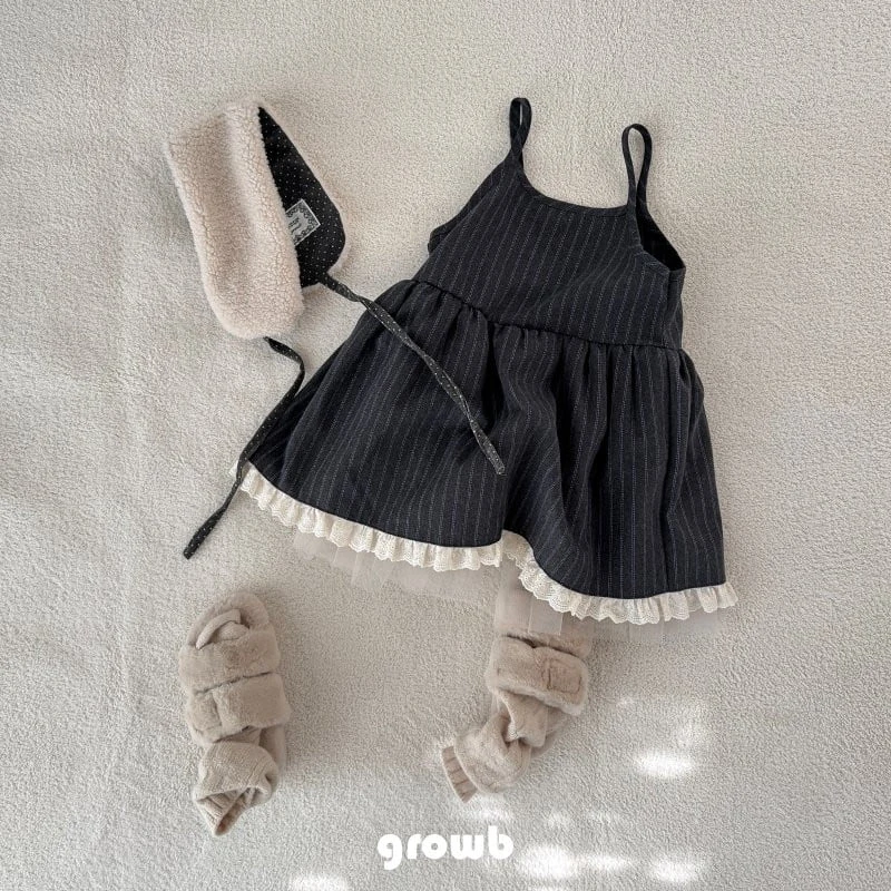 Grow B - Korean Children Fashion - #minifashionista - Toning Dress - 2