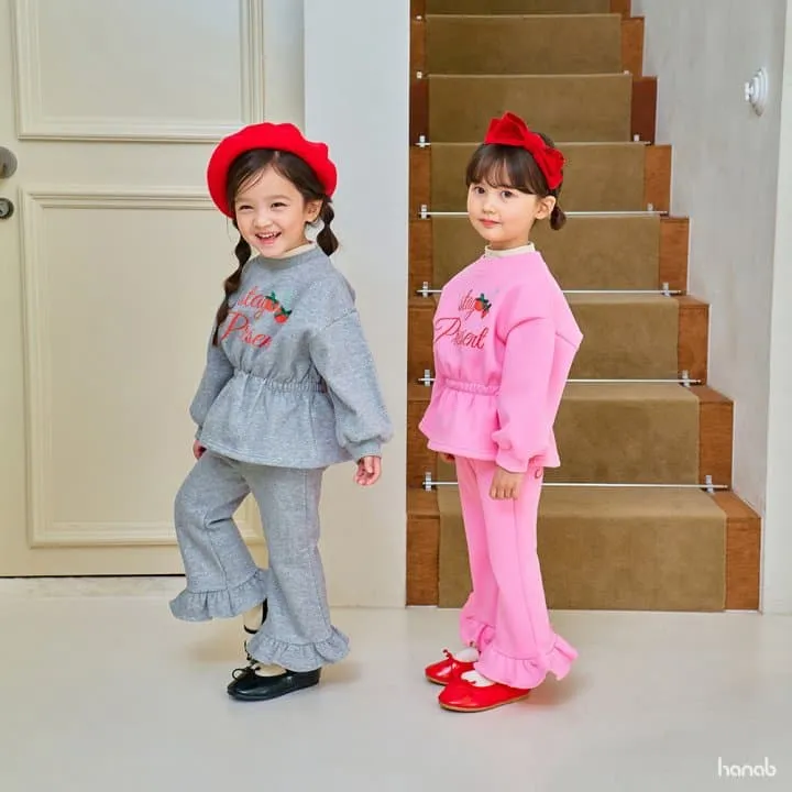 Hanab - Korean Children Fashion - #Kfashion4kids - Cherry Set