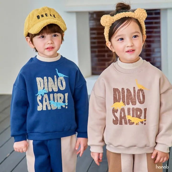 Hanab - Korean Children Fashion - #kidsshorts - Winter Dino Set - 3