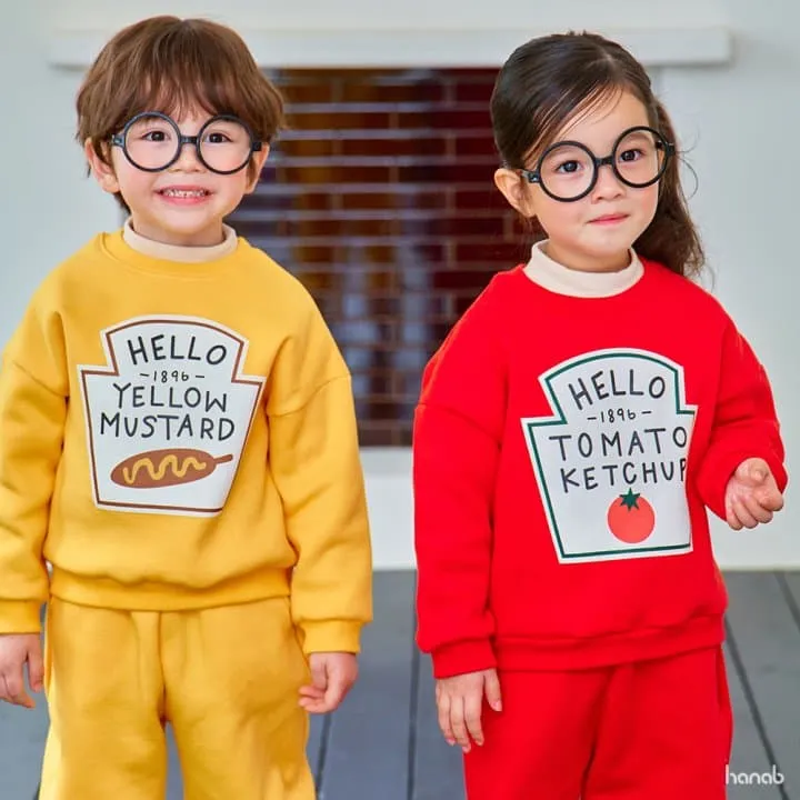 Hanab - Korean Children Fashion - #Kfashion4kids - Hello Hot Dog Set - 4