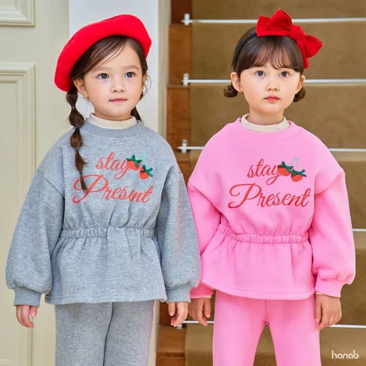 Hanab - Korean Children Fashion - #littlefashionista - Cherry Set - 2